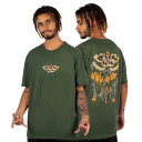 Camiseta Blunt Floral Moth Verde