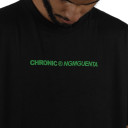 Camiseta Chronic Cogumelo Preto