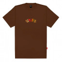 Camiseta Chronic Letters Marrom