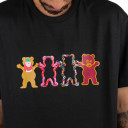 Camiseta Grizzly Bear Stikers Preto 