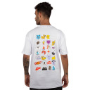 Camiseta Grizzly Toon Town Branco
