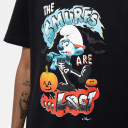 Camiseta Lost Smurfs Halloween Preto
