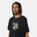 Camiseta Lost Smurfs Saturn Preto 