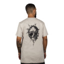 Camiseta MCD Caveira Arame Bege