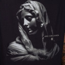 Camiseta Mcd Estatua Santa Preto 