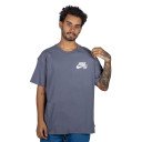 Camiseta Nike Sb Tee Logo Cinza