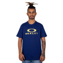 Camiseta Oakley O-Bark Ss Tee Azul