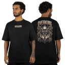 Camiseta Overking Oversized Butterfly Preto 