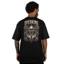 Camiseta Overking Oversized Butterfly Preto 