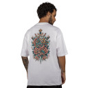 Camiseta Overking Oversized Adaga Tattoo Off White