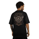 Camiseta Overking Oversized Borboleta Preto