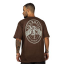 Camiseta Overking Oversized Classic Marrom 