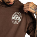 Camiseta Overking Oversized Classic Marrom 