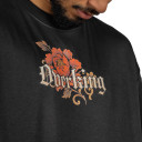 Camiseta Overking Oversized Suedine Hannya Preto