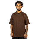 Camiseta Oversized Lisa Marrom