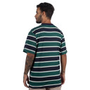 Camiseta Plano C Listrada Estampa Digital Azul