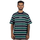 Camiseta Plano C Listrada Estampa Digital Azul