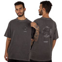 Camiseta Plano C Stone Estampa No Corre Preto