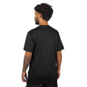 Camiseta Regular MCD + Luiza Oliva Rosa Peito - Preto