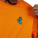 Camiseta Santa Cruz Hand Chest Laranja