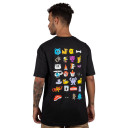 Camiseta Grizzly Toon Town Preto