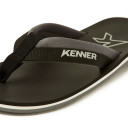 Chinelo Kenner Kinno Preto / Cinza 