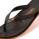 Chinelo Kenner New Summer DGX-01 Preto Laranja