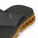 Chinelo Sandália Kenner Rakka Preto / Caramelo
