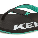 Chinelo Kenner Red DNN-03 Preto / Verde Esmeralda