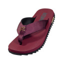 Chinelo Sandália Kenner Kivah Gold Bordo