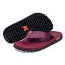 Chinelo Sandália Kenner Kivah Gold Bordo