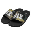 Chinelo Slide Qix Preto / Camuflado
