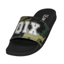 Chinelo Slide Qix Preto / Camuflado