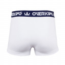Cueca Overking Boxer Branco / Marinho 