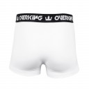 Cueca Overking Boxer Branco / Preto
