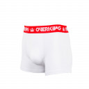 Cueca Overking Boxer Branco / Vermelho
