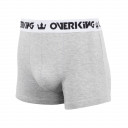 Cueca Overking Boxer Cinza / Branco