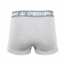 Cueca Overking Boxer Cinza / Cinza