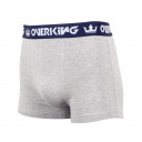Cueca Overking Boxer Cinza / Marinho