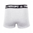 Cueca Overking Boxer Cinza / Preto