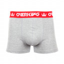 Cueca Overking Boxer Cinza / Vermelho