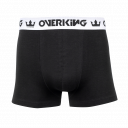 Cueca Overking Boxer Preto / Branco 
