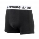 Cueca Overking Boxer Preto / Branco 