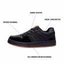 Tênis Qix 80's Preto / Preto