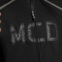 Moletom Mcd Com Ziper Logo Preto