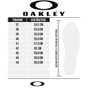 Chinelo Oakley Crowd Preto Turquesa