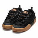 Tênis Qix Hexagon Camurça Preto / Caramelo