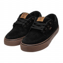 Tênis Qix Next Vulcan Camurça Preto Caramelo
