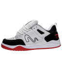 Tênis Tesla Nine Black White Red - Branco